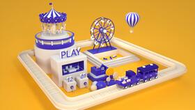 c4d小動畫食品加工廠